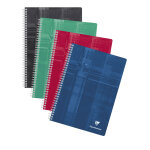 Clairefontaine cahier  spirale metric a4 21 x 29, 7 cm - 90g - petits carreaux 5x5 - 180 pages