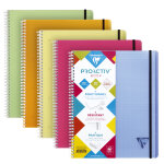 Clairefontaine cahier à spirale proactiv'book 16 x 21 cm - 90g - petits carreaux 5x5 - 180 pages Clairefontaine cahier à spirale proactiv'book 16 x 21 cm - 90g - petits carreaux 5x5 - 180 pages