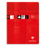 Clairefontaine cahier tp reliure piqûre 40 pages grands carreaux + 40 pages unies 17x22cm. couverture ... Clairefontaine cahier tp reliure piqûre 40 pages grands carreaux + 40 pages unies 17x22cm. couverture ...