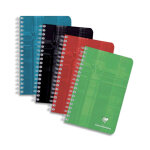Clairefontaine carnet spiralé 100 pages 11x17cm 5x5. couverture carte assortie Clairefontaine carnet spiralé 100 pages 11x17cm 5x5. couverture carte assortie