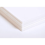 Clairefontaine carton plume 5 feuilles 70 x 100 cm �paisseur 5 mm coloris blanc