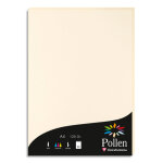 Clairefontaine etui de 50 feuilles 120g pollen 21x29, 7cm. coloris ivoire