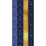 Papier cadeau 'azurite'