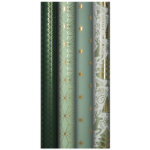 Papier cadeau de no�l 'dans les bois'