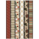 Papier cadeau de no�l 'kraft'