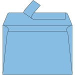Clairefontaine paquet de 20 enveloppes 120g pollen 11, 4x16, 2cm (c6). coloris bleu lavande Clairefontaine paquet de 20 enveloppes 120g pollen 11, 4x16, 2cm (c6). coloris bleu lavande