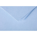 Clairefontaine paquet de 20 enveloppes 120g pollen 9x14cm. coloris bleu lavande