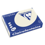 Clairefontaine ramette de 500 feuilles papier couleur trophee 80 grammes format a4 gris perle 1788