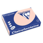 Clairefontaine ramette de 500 feuilles papier couleur trophee 80 grammes format a4 saumon 1769