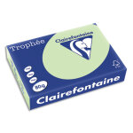 Clairefontaine ramette de 500 feuilles papier couleur trophee 80 grammes format a4 vert golf 1777
