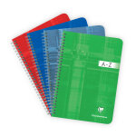 Clairefontaine rpertoire  spirales 15 x 21 cm - 180 pages - 90g - quadrill 5x5