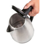 Clatronic bouilloire wks 3830, sans fil, 1, 7 l, inox