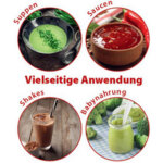 Mixeur manuel sm 3824, 350 watts, noir