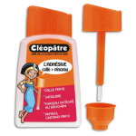 Cleopatre colle synthétique transparente / flacon avec pinceau 80 ml Cleopatre colle synthétique transparente / flacon avec pinceau 80 ml