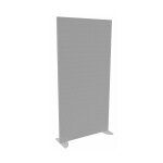 Cloison acoustique individuel zitto h. 160 x l. 80 cm - gris