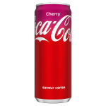 Coca - cola cherry saveur cerise canette 33 cl - lot de 24