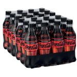 Coca - cola soda coca - cola zro sucres, en bouteille, lot de 24 x 50 cl