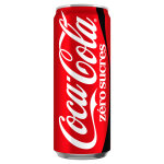 Coca - cola z�ro canette format slim 33 cl - lot de 24