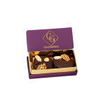 Coffret cadeau ballobo�te de chocolat premium - mendiants de chocolats noir, lait ou blanc - 100 g