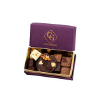 Coffret cadeau ballobo�te de chocolat premium - mendiants de chocolats noir, lait ou blanc - 200 g