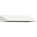 Coiffe inclin�e vestiaire m�tal budget monobloc industrie propre - largeur 60 cm - gris