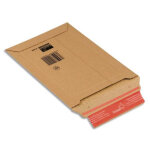 Colompac pochette d'expdition rigide en carton brun - format a5 : 18, 5 x 27 cm, hauteur 5 cm