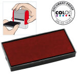 Colop cassette d'encre pré - encrée e / 50 pour timbre automatique printer 50 - rouge - lot de 2 Colop cassette d'encre pré - encrée e / 50 pour timbre automatique printer 50 - rouge - lot de 2
