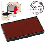Colop cassette d'encre pr� - encr�e e / 60 pour timbre automatique printer 60 - rouge - lot de 5