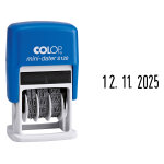 Colop mini tampon dateur printer s 120 - noir