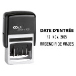 Colop tampon dateur personnalisable printer s 260 - 3 lignes