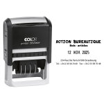 Colop tampon dateur personnalisable printer 38 d - 5 lignes Colop tampon dateur personnalisable printer 38 d - 5 lignes
