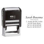 Colop tampon encreur personnalisable printer 35 - 7 lignes Colop tampon encreur personnalisable printer 35 - 7 lignes