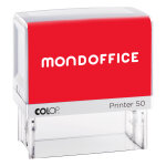 Colop tampon encreur personnalisable printer 50 - 7 lignes