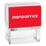 Colop tampon encreur personnalisable printer 60 - 8 lignes