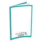 Conquerant c9 cahier ardoise 24x32 cm 48 pages 90g. couverture effaable unie recto seys verso