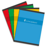 Conquerant c7 cahier reliure piqûre 24x32 cm 192 pages 70g seyès. couverture carte Conquerant c7 cahier reliure piqûre 24x32 cm 192 pages 70g seyès. couverture carte