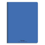 Conquerant c9 cahier piqre 17x22cm 48 pages 90g grands carreaux seys. couverture polypropylne bleu ...
