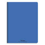Conquerant c9 cahier piqre 17x22cm 60 pages 90g grands carreaux seys. couverture polypropylne bleu ...