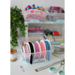 Corbeille de rangement 'jonas', a6, pp, nordic - grey