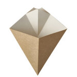 Cornet � frites 'pure', dimensions: 165 x 195 mm