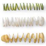 Coupe - radis, longueur: 293 mm, argent / noir