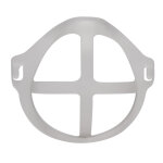 La couronne coque support pour masque - 3d - blanc