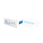 La couronne enveloppe blanche dl 110 x 220 mm 80g - sans fentre - autocollante - lot de 500