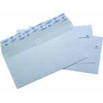 La couronne enveloppe blanche premium dl 110 x 220 mm 90g sans fentre - autocollante bande protectrice ...