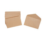 La couronne enveloppe lections 90 x 140 mm 70 g / m - orange - lot de 1000