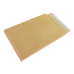 La couronne pochette kraft arm� brun pefc c4 - 229 x 324 mm 120g sans fen�tre - soufflet 3 cm - autocollante ...