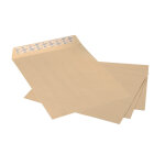 La couronne pochette kraft arm� brun pefc c4 - 229 x 324 mm 130g sans fen�tre - sans soufflet - autocollante ...