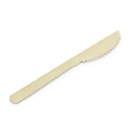 Couteau en bambou l. 17 cm - lot de 50 Couteau en bambou l. 17 cm - lot de 50
