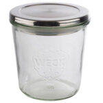 Couvercle pour bocal weck, acier inoxydable