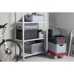 Couvercle 'roberta' pour caisse de rangement 22 / 64 l